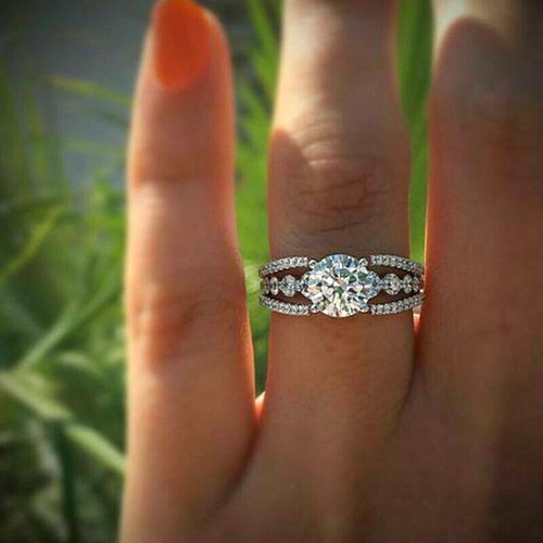 Vintage rund diamant - vintage,