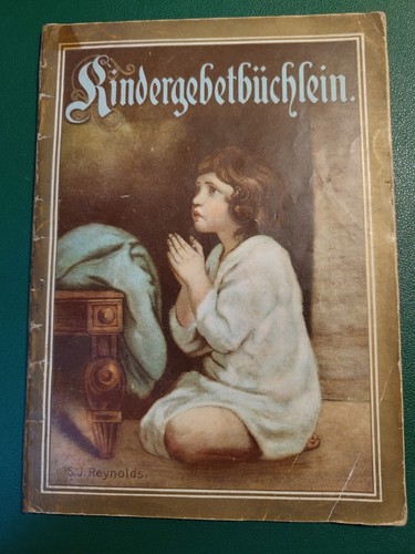 Kinder gebetbuch antik vintage - kinder,