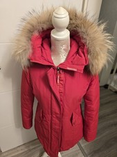 Winterjacke Echtpelz XS Rot