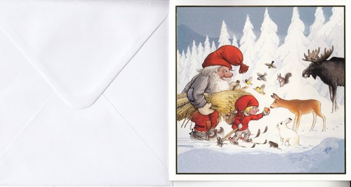 Künstler postkarte trolle - postkarte,,