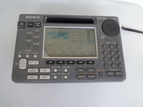 Sony icf weltempfänger - sony, 55