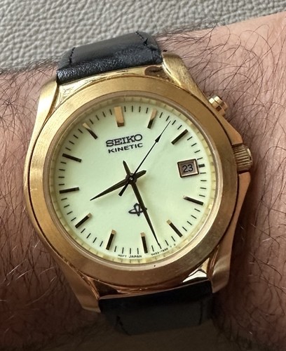 Seiko kinetic 5m22 - seiko, 5m22-7800