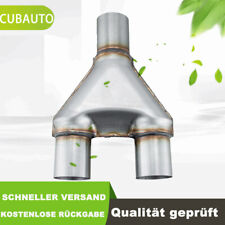 Edelstahl Auspuff Y Rohr