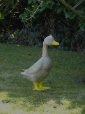 Dekofigur sehr große Keramik Gans Glasur  44 cm h 37 cm b  19 cm t handbemalt