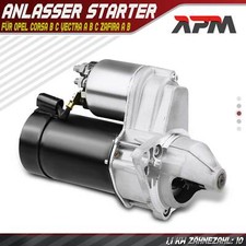 Anlasser Starter 1,1 KW für Opel Corsa B C Vectra A B C Zafira A B 1.2 1.4 1.6L