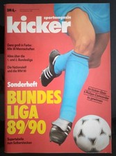 Kicker Sport-Magazin ⚽️ Sonderheft BUNDESLIGA 1989/90 komplett & unbeschnitten 