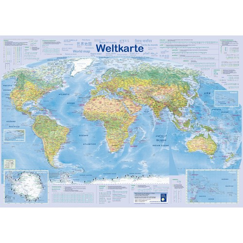 Poster weltkarte - poster, "weltkarte"