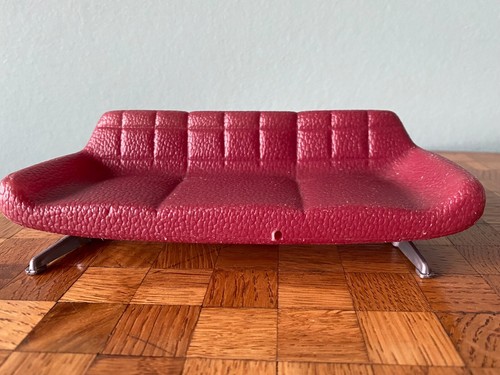 Sofa crailsheimer 60er rot - sofa,