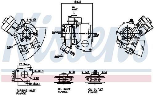 Nissens 93536 lader - lader,, aufladung