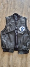 Rare echte Lederweste Schalke 04