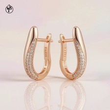 Ohrringe Rosegold Vergoldet