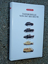 Wiking 99002 Taximodelle von 1947 bis Heute in ovp schatulle leichter defekt
