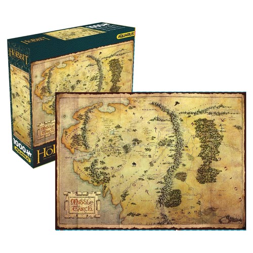 The hobbit mittelerde karte - the,