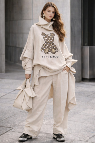 Cool teddy hoodie - cool, –