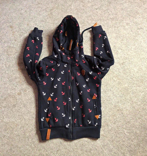 Kinder sweatjacke anker 116 - kinder,