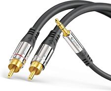 1m Premium Cinch zu Aux Kabel