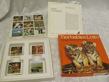 Tierbabies Lotto Ravensburger Spiele 15027  komplett im OVP von 1969