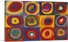 Color Study Squares with