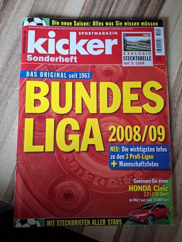 Kicker sonderheft bundesliga - kicker,