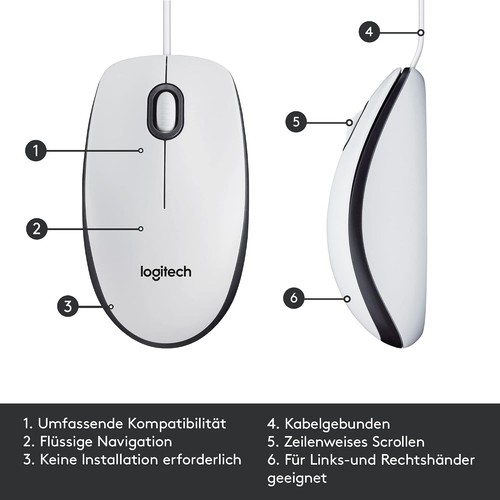 Logitech m100 kabelgebundene - logitech,