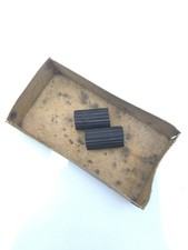 2x Gummi Original DDR Wippe Schaltwippe Schalthebel Simson Schwalbe KR51 schwarz