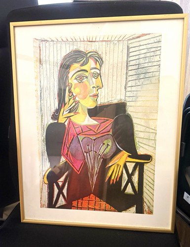 Gerahmten kunstdruck - gerahmten,
