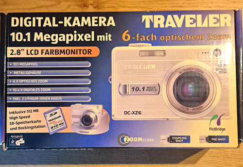 Traveler xz6 kompaktkamera - traveler,
