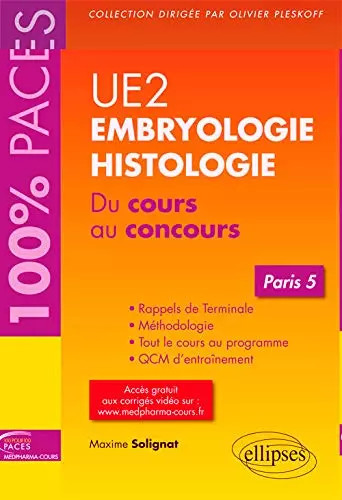 Ue2 embryologie histologie - -, embryologie-histologie