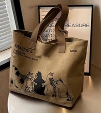 Damen Canvas Tasche mit