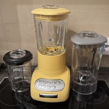 KitchenAid Standmixer Gelb 550W Artisan Blender mit Zubehör