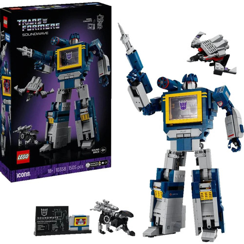 Lego icons 10358 transformers - lego,