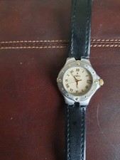 Ebel Damenuhr mit Goldspitzen