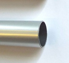 Gardinenstangen Rohr 28 mm Metall beschichtet weiss vermessingt chrom matt gold