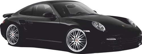 Porsche wandtattoo auto cars - wandtattoo,