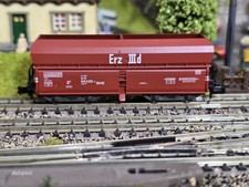 Spur N Fleischmann 8520 Selbstentladewagen  Erz IIId DB OVP Top Zustand 