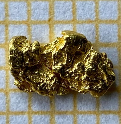 Echtes goldnugget - echtes,