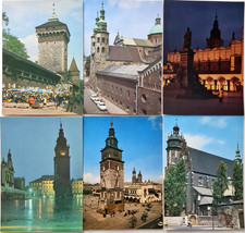 Postkarten Lot 6 x Kraków