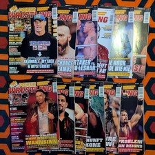 Power Wrestling Magazin, Jahrgang 2015, alle 12 Ausgaben, sehr guter Zustand