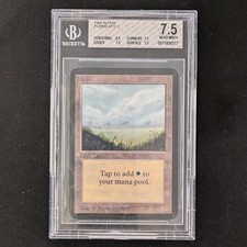 MTG \>> Plains (BGS 7.5) <<//