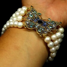 925 Silber Weiß Perle