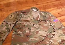 US Army Feldhemd Muticam Gr. Large/Long m. Patches