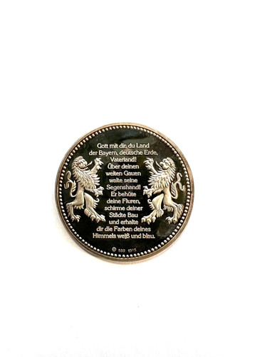 Bayern feinsilber medaille - bayern,,