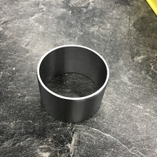 1x Buchse Abstandsstück Rohr Distanz Außen 61, Innen 56,5 mm, H:39,7 mm (0318)