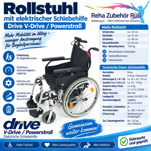 Drive brems schiebehilfe - v-drive, brems-
