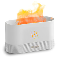 Luftbefeuchter, Aromadiffusor, Aromatherapie, Kamin, Flamme, Lampe