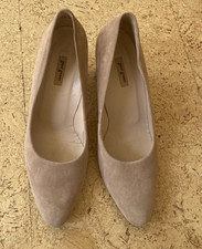 PAUL GREEN Leder Pumps nude beige Gr 41 7,5 7 1/2 w NEU