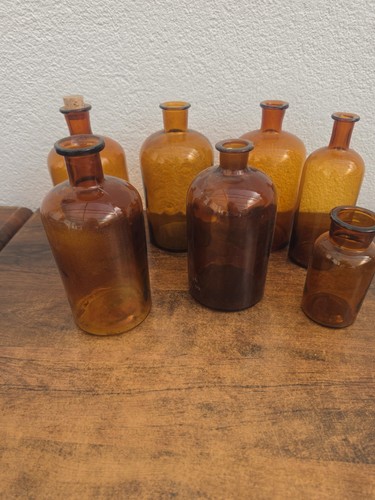 Apothekerflaschen 7er set alle - 7er,