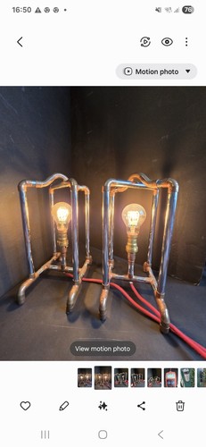 Ein paar tischlampen - ein,