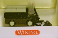 Wiking 6570222 Hako Kehrmaschine dunkelgrün in OVP 1:87