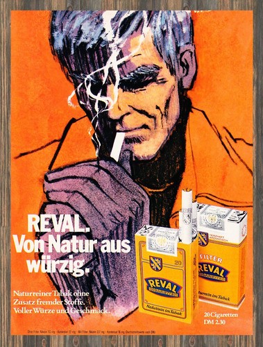 Reval reklame werbeanzeige - reval,